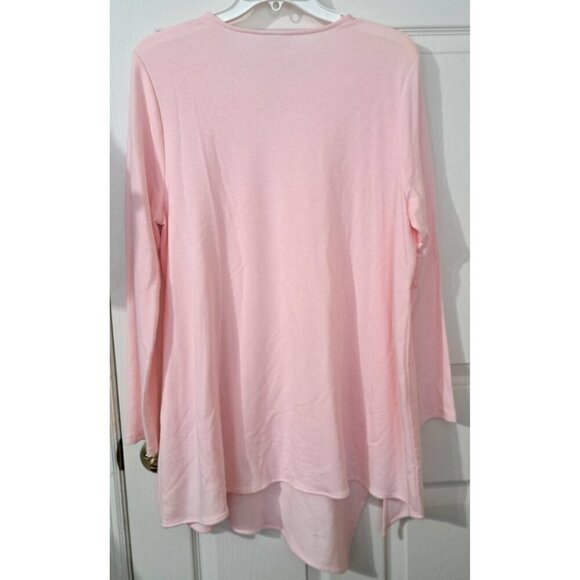 J.Jill Pure Jill L Pink Long Sleeve Scoop Neck Tunic Sweater New w/Tags - Picture 5 of 10